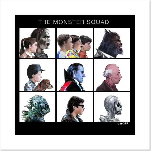 The Monster Squad Wall Art by spacelord
